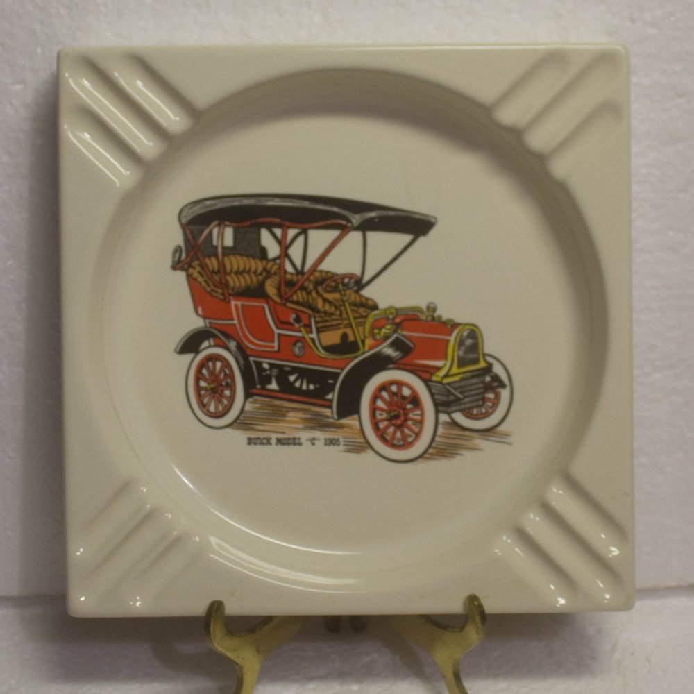 Vintage 1950's 1905 Buick Model "C" Ashtray